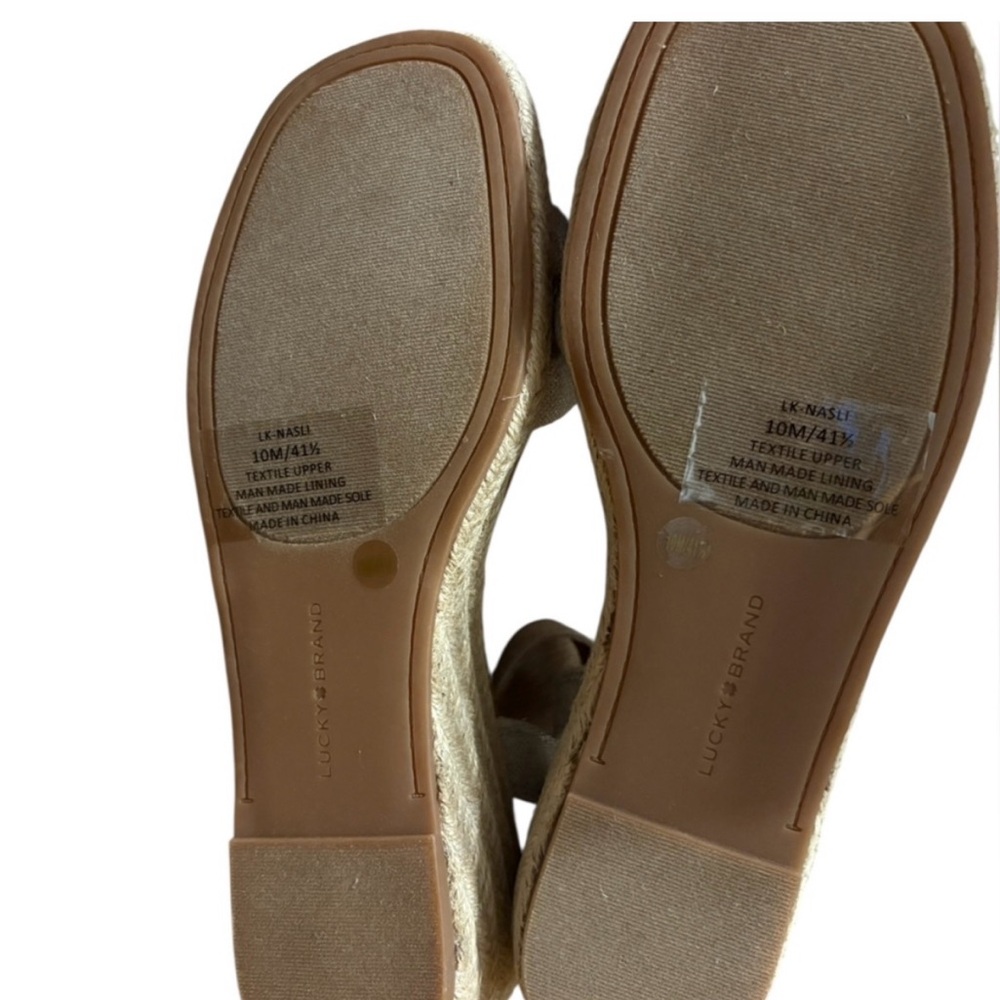 Lucky Brand Wedge Sandals - Picture 4 of 5